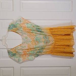 Free People Womens beach swimsuit cover-up Pop Over Top sz M